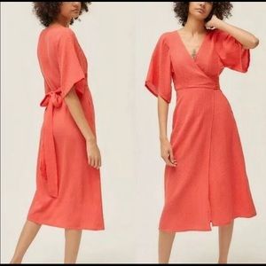 Urban Outfitters V-neck wrap dress
